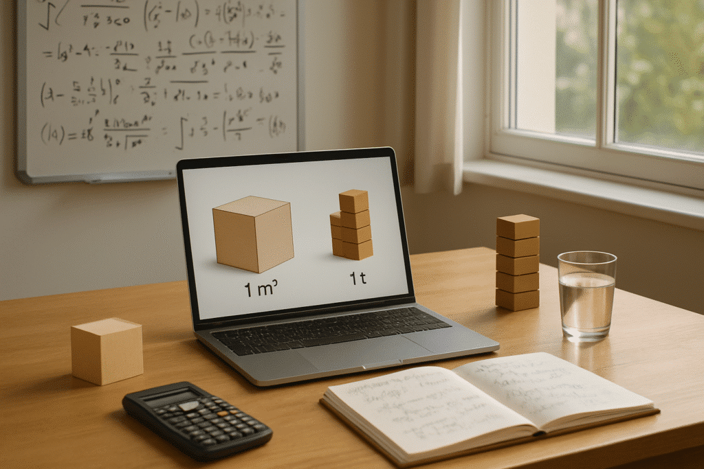 découvrez notre guide pratique pour apprendre à transformer facilement des mètres cubes en tonnes. explications claires, formules simples, exemples concrets : convertissez vos volumes en poids en toute simplicité.