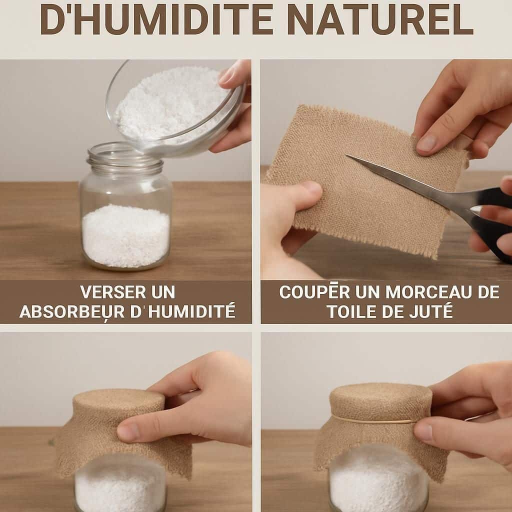 apprenez à fabriquer facilement un absorbeur d'humidité naturel chez vous grâce à nos étapes simples et efficaces pour garder votre intérieur sec et sain.