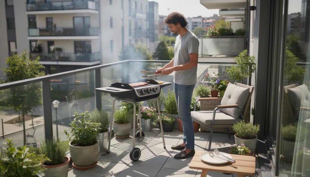 découvrez la réglementation sur l'utilisation du barbecue sur balcon et profitez de conseils pratiques pour un barbecue en toute sécurité et conforme à la loi.